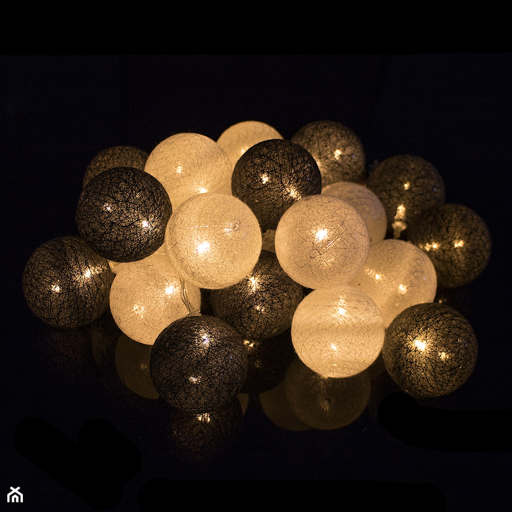 Cotton balls lampki do pokoju dziecięcego - zdjęcie od shoperly - Homebook