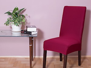 Pokrowiec na krzesło czerwony - zdjęcie od shoperly