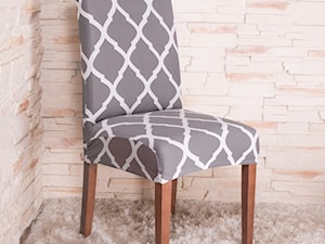 Pokrowiec na krzesło elastyczny marokańska koniczyna - zdjęcie od shoperly