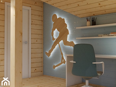 Aranżacje wnętrz - Pokój dziecka: Skate & soccer player room - Pokój dziecka, styl skandynawski - Rząsa Home Designer. Przeglądaj, dodawaj i zapisuj najlepsze zdjęcia, pomysły i inspiracje designerskie. W bazie mamy już prawie milion fotografii!