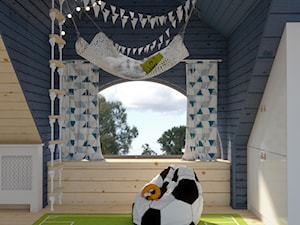 Skate & soccer player room - Pokój dziecka, styl skandynawski - zdjęcie od Rząsa Home Designer
