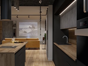 Moonshine - Kuchnia, styl industrialny - zdjęcie od Rząsa Home Designer