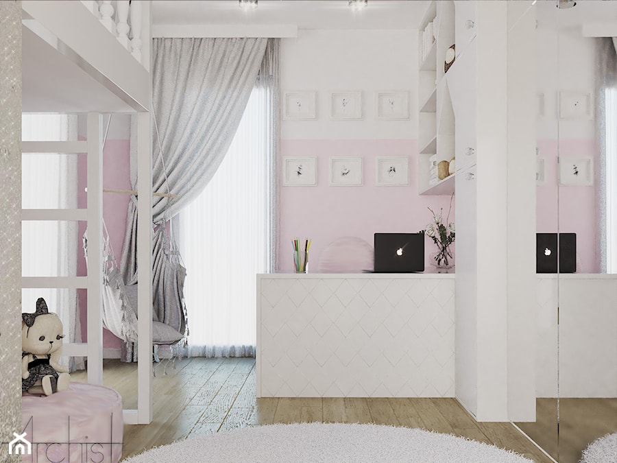 KA 100 - Pokój dziecka, styl glamour - zdjęcie od Biostani Architektura
