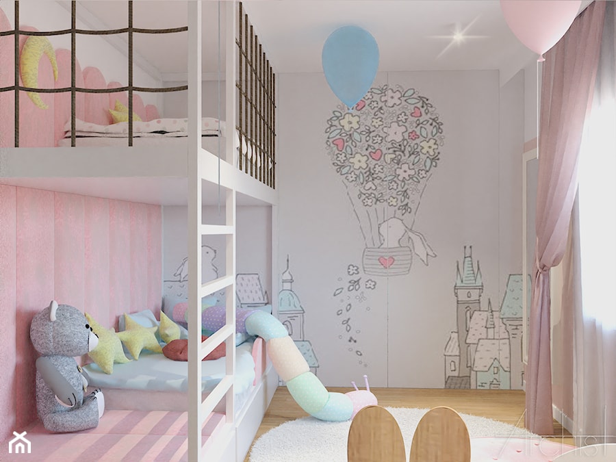 AKPL105 - Pokój dziecka, styl nowoczesny - zdjęcie od Biostani Architektura