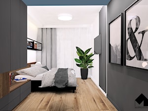 MIESZKANIE KATOWICE # 3 - Sypialnia, styl nowoczesny - zdjęcie od MARKOWNIA studio architektury
