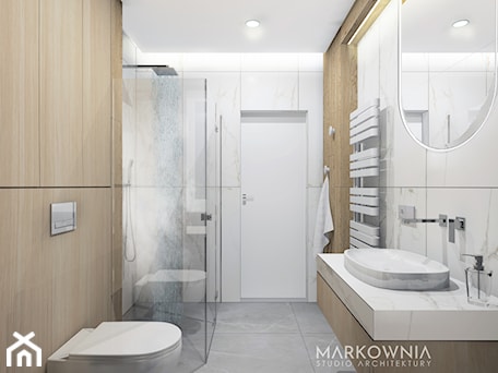 Aranżacje wnętrz - Łazienka: ŁAZENKA DOM CZYZOWICE #2 - MARKOWNIA studio architektury. Przeglądaj, dodawaj i zapisuj najlepsze zdjęcia, pomysły i inspiracje designerskie. W bazie mamy już prawie milion fotografii!