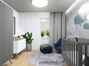 MIESZKANIE GLIWICE #4 - Pokój dziecka, styl skandynawski - zdjęcie od MARKOWNIA studio architektury