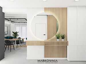 MIESZKANIE CHORZÓW # 1 - Hol / przedpokój, styl nowoczesny - zdjęcie od MARKOWNIA studio architektury