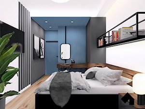 MIESZKANIE KATOWICE # 3 - Sypialnia, styl nowoczesny - zdjęcie od MARKOWNIA studio architektury