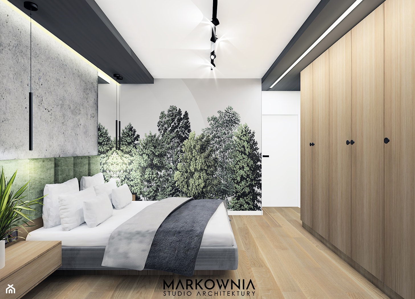 SYPIALNIA W MIESZKANIU W CHORZOWIE - zdjęcie od MARKOWNIA studio architektury - Homebook