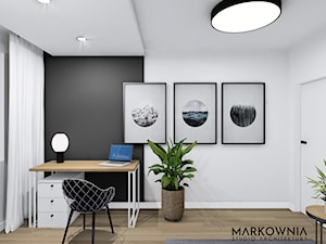 POKÓJ GOŚCINNY / DOMOWE BIURO - zdjęcie od MARKOWNIA studio architektury