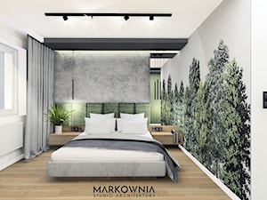 SYPIALNIA W MIESZKANIU W CHORZOWIE - zdjęcie od MARKOWNIA studio architektury