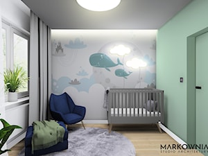 MIESZKANIE GLIWICE #4 - Pokój dziecka, styl skandynawski - zdjęcie od MARKOWNIA studio architektury