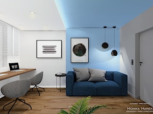domowe biuro, mieszkanie Tychy - zdjęcie od MARKOWNIA studio architektury