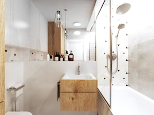 Łazienka w stylu nowoczesnym z elementami glamour. - zdjęcie od Checza studio projektowe