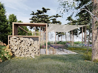 Mińsk Mazowiecki, projekt ogrodu 1 800 m2