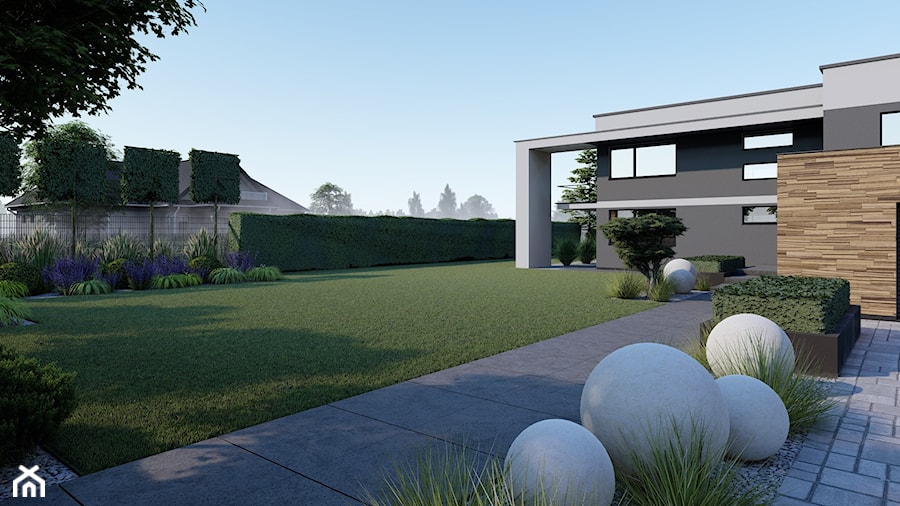 nowoczesne ogrody - zdjęcie od Studio Romaniuk
