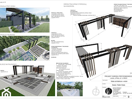 Aranżacje wnętrz - Ogród: Drewutnia nowoczesna - Studio Romaniuk. Przeglądaj, dodawaj i zapisuj najlepsze zdjęcia, pomysły i inspiracje designerskie. W bazie mamy już prawie milion fotografii!