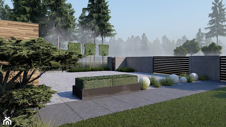 nowoczesne ogrody - zdjęcie od Studio Romaniuk