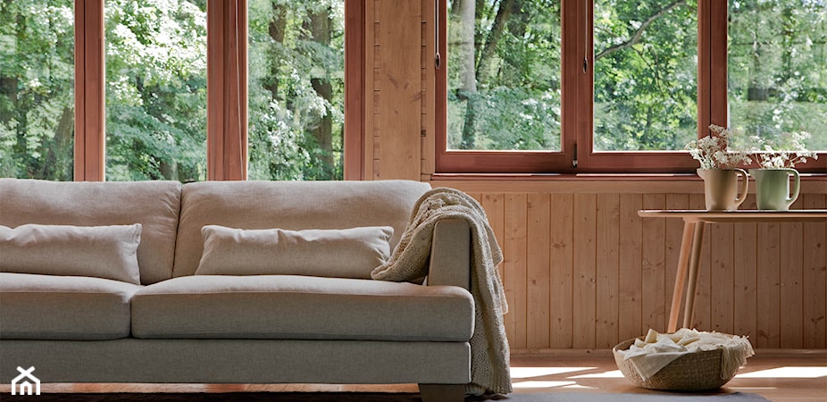 Trendy wnętrzarskie: sofa do salonu w stylu skandynawskim