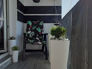 Balkon Pani Agi - Taras, styl nowoczesny - zdjęcie od Inspiracje użytkowników