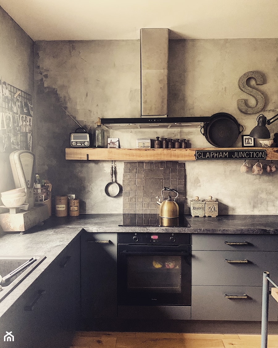 Kuchnia Pani Romy - Kuchnia, styl industrialny - zdjęcie od Inspiracje użytkowników