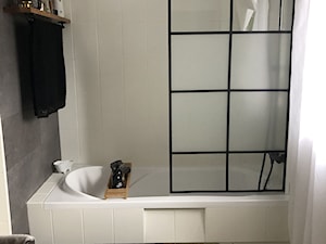 Metamorfoza łazienki Pani Agnieszki - Średnia łazienka z oknem, styl industrialny - zdjęcie od Inspiracje użytkowników