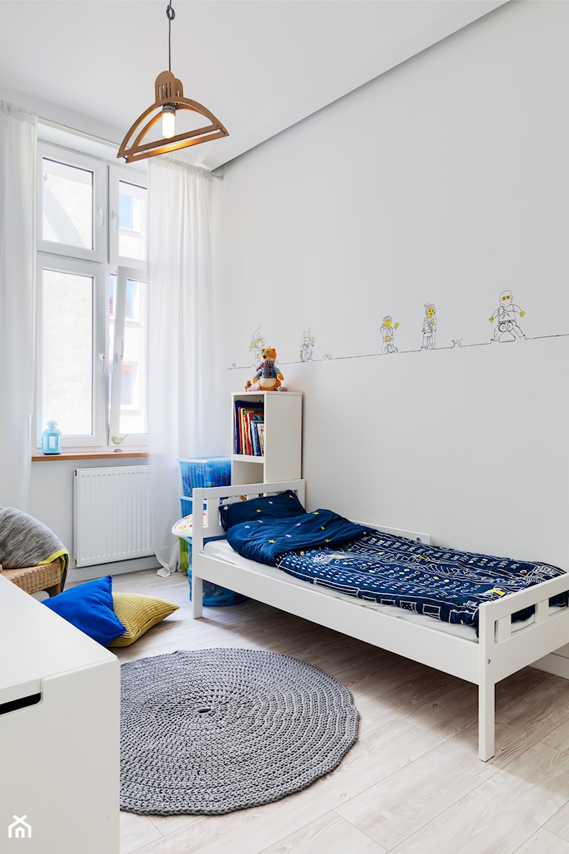 Mieszkanie w kamienicy Olsztyn - Pokój dziecka, styl nowoczesny - zdjęcie od Piękna Chata