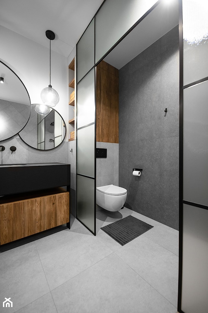 Łazienka w nowoczesnym stylu | UNDERWOOD MEBLE POZNAŃ - zdjęcie od UNDERWOOD Meble - Homebook