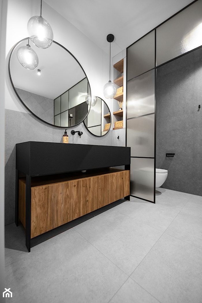 Łazienka w nowoczesnym stylu | UNDERWOOD MEBLE POZNAŃ - zdjęcie od UNDERWOOD Meble - Homebook