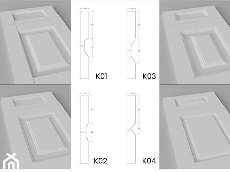 Aranżacje wnętrz - : KB | kolekcja KLASIKOA - KBCUT | studio | fronty meblowe . Przeglądaj, dodawaj i zapisuj najlepsze zdjęcia, pomysły i inspiracje designerskie. W bazie mamy już prawie milion fotografii!