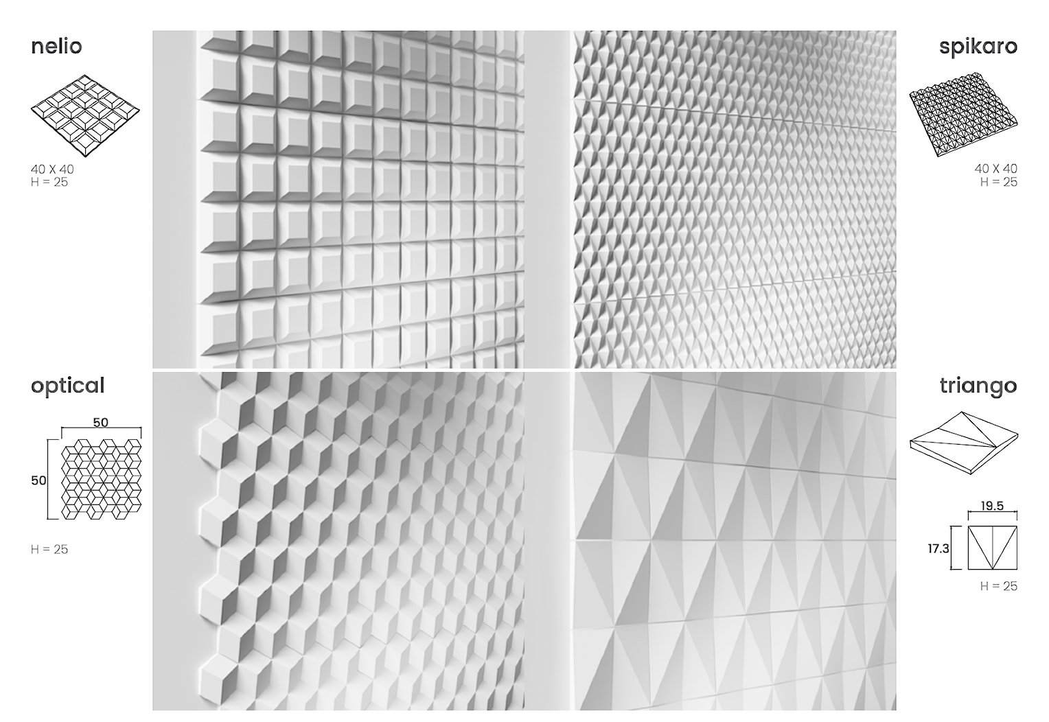 KB | panele 3D - zdjęcie od KBCUT | studio | fronty meblowe - Homebook