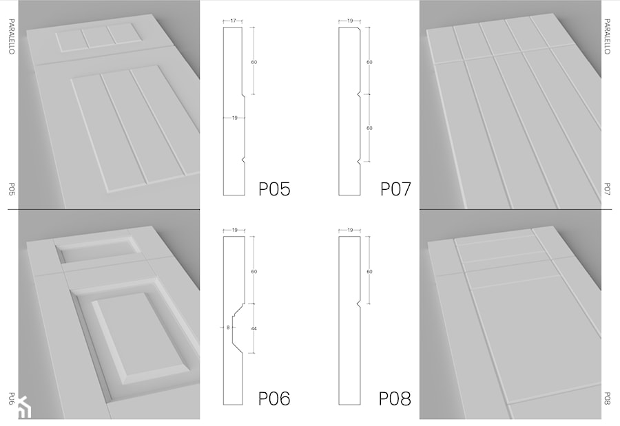 KB | kolekcja PARALELLO - zdjęcie od KBCUT | studio | fronty meblowe
