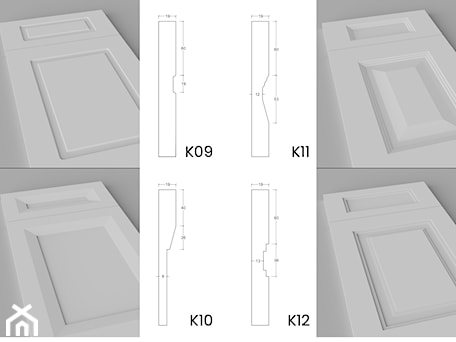 Aranżacje wnętrz - Kuchnia: KB | kolekcja KLASIKOA - KBCUT | studio | fronty meblowe . Przeglądaj, dodawaj i zapisuj najlepsze zdjęcia, pomysły i inspiracje designerskie. W bazie mamy już prawie milion fotografii!