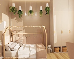 Łóżko w pokoju dziecięcym - zdjęcie od LINIA WNĘTRZ - PROJEKTOWANIE WNĘTRZ DOMÓW I MIESZKAŃ - Homebook