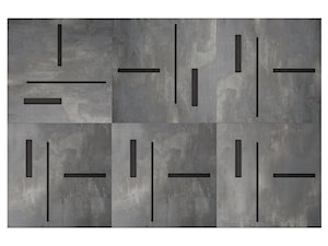 Panel ścienny z betonu – laminat, w rozmiarze 150×100 cm | STRIPES #61 - zdjęcie od OVO