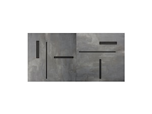 Panel ścienny z betonu – laminat, w rozmiarze 100×50 cm | STRIPES #21 - zdjęcie od OVO