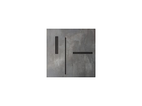 Aranżacje wnętrz - Salon: Dekoracja ścienna z betonu – laminat, w rozmiarze 50×50 cm | STRIPES #11 - OVO. Przeglądaj, dodawaj i zapisuj najlepsze zdjęcia, pomysły i inspiracje designerskie. W bazie mamy już prawie milion fotografii!