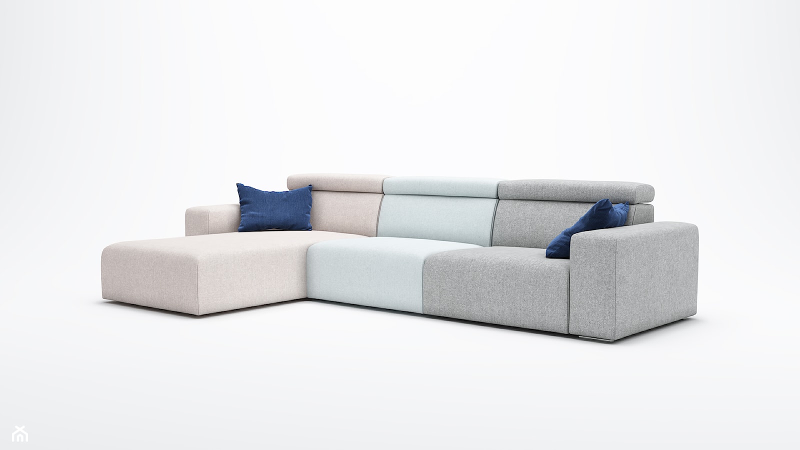 Nowoczesny narożnik Nordic - zdjęcie od Fufu Sofa - Homebook