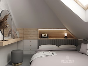 Pokój nastolatki - Sypialnia, styl nowoczesny - zdjęcie od SZKICOWNIA Architektura i Wnętrza