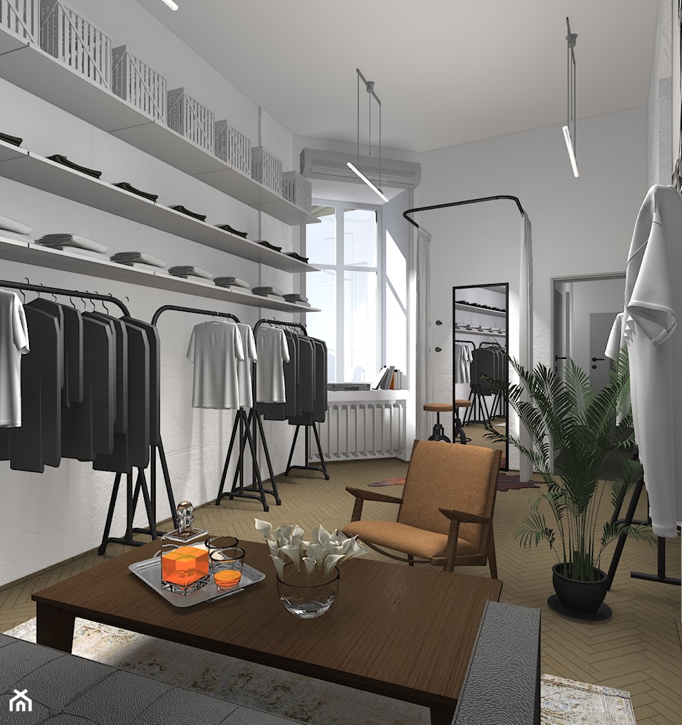 Butik - Wnętrza publiczne, styl industrialny - zdjęcie od Łukaszewicz Studio - Homebook