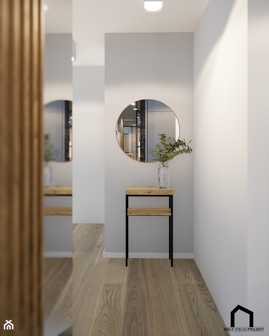 Mieszkanie na Żoliborzu - Salon, styl skandynawski - zdjęcie od Mały Wielki Projekt