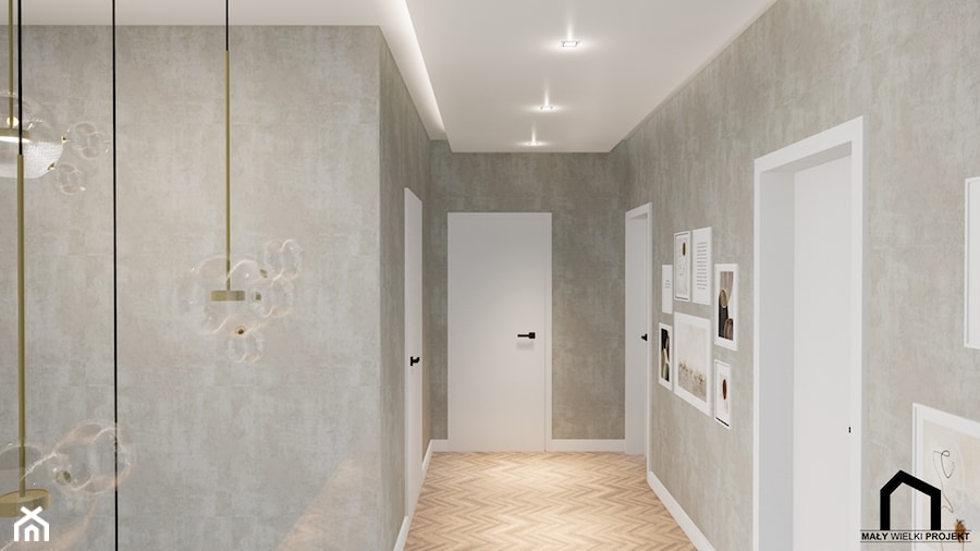 Dom prywatny - Salon, styl skandynawski - zdjęcie od Mały Wielki Projekt