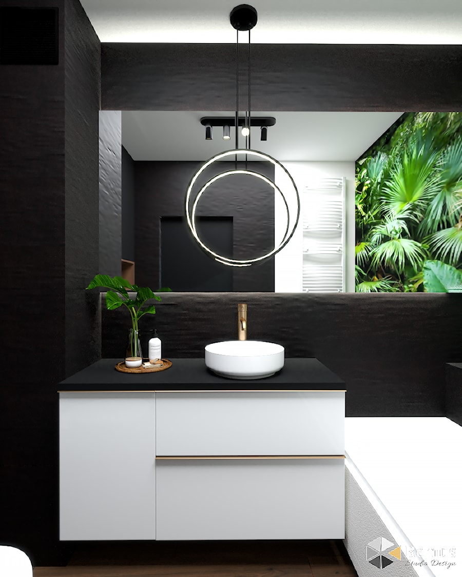 Mała łazienka Apartament Popowice - zdjęcie od Remus Studio Design