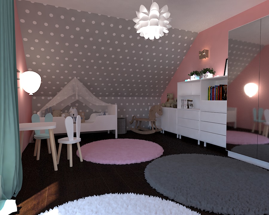 Dom w Dobroszycach - Pokój dziecka, styl nowoczesny - zdjęcie od Remus Studio Design