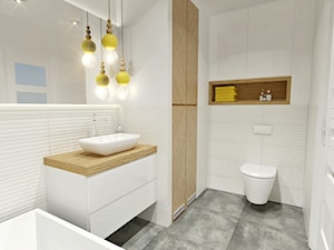 Łazienki w różnych stylach - kompilacja - Łazienka, styl minimalistyczny - zdjęcie od Remus Studio Design