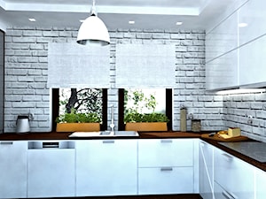 Dom w Dobroszycach - Kuchnia, styl nowoczesny - zdjęcie od Remus Studio Design