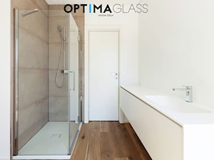 optimaglass zabudowy prysznicowe kabiny na wymiar lustra walk'in - zdjęcie od GRUPA LP decoeco optimaglass decobel