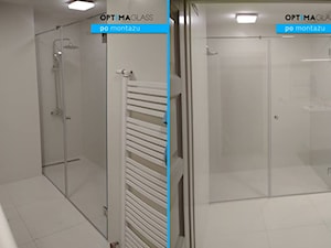 optimaglass zabudowy prysznicowe kabiny na wymiar lustra walk'in - zdjęcie od GRUPA LP decoeco optimaglass decobel
