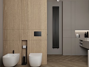 Projekt łazienki - Łazienka, styl nowoczesny - zdjęcie od Żeromska Projektowanie wnętrz